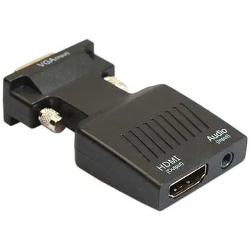 VGA / HDMI Adapter with 3.5mm Audio