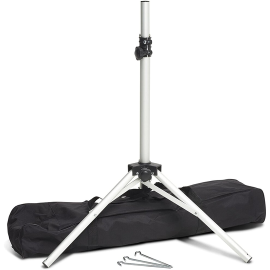 (Folding Aluminium Tripod for Camping Satellite Dishes Portable Folding Stand + Bag) Viewi Tripod/Speaker