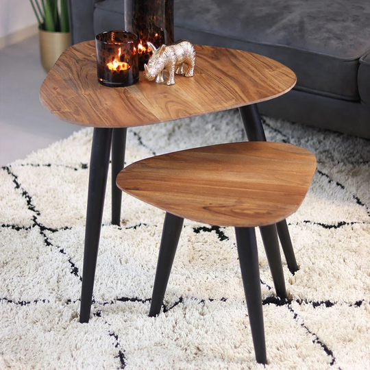 Janiyah 2 Piece Nest of Tables