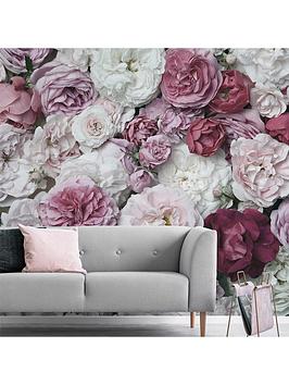 Art For The Home Bouquet Blush Wall Mural