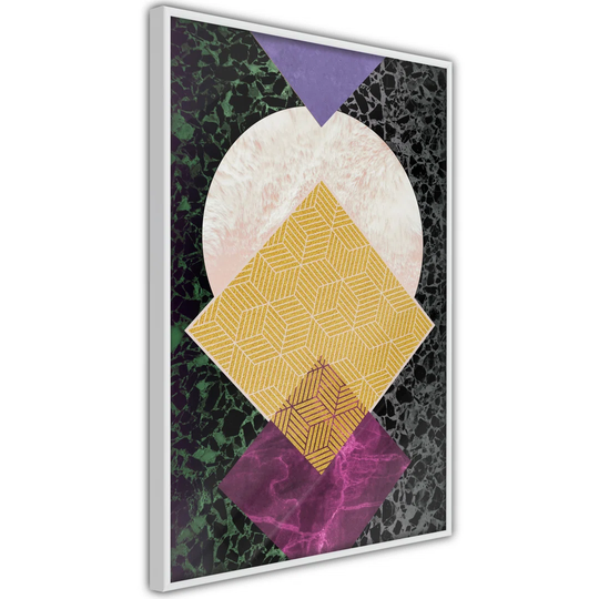 Poster - Squares And Circle