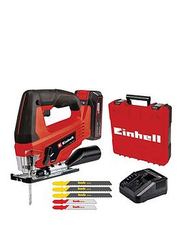 Einhell Power X-Change Classic 18V Jigsaw With 5 Blades (1X2.5 Ah)