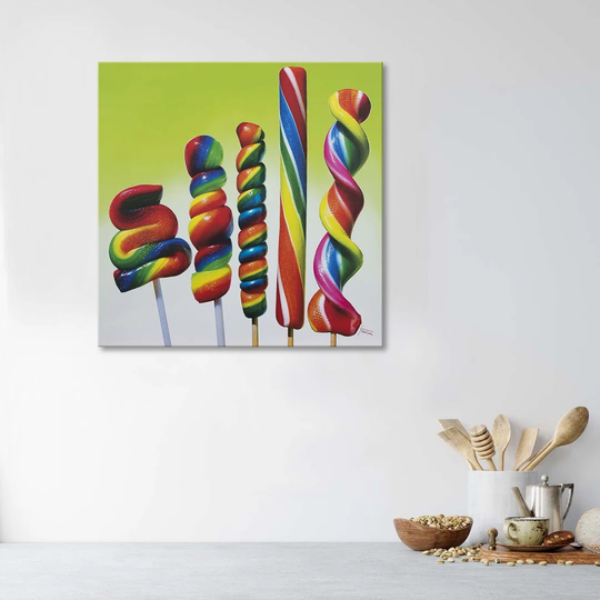 Canvas Print Lollipop