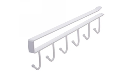 Haven Hanging Hook Rack - White