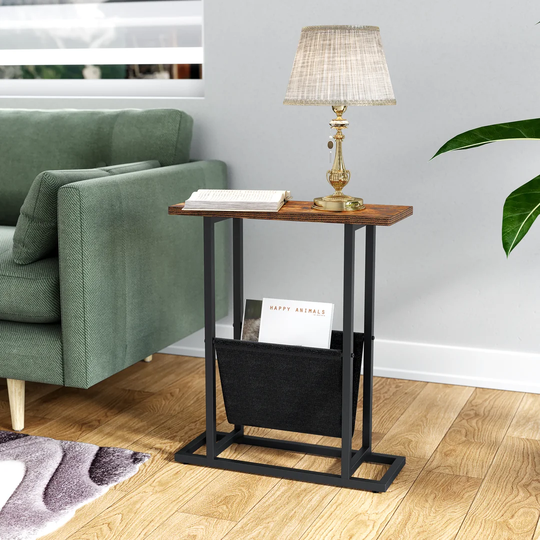 Southview Frame End Table Built-In Outlets