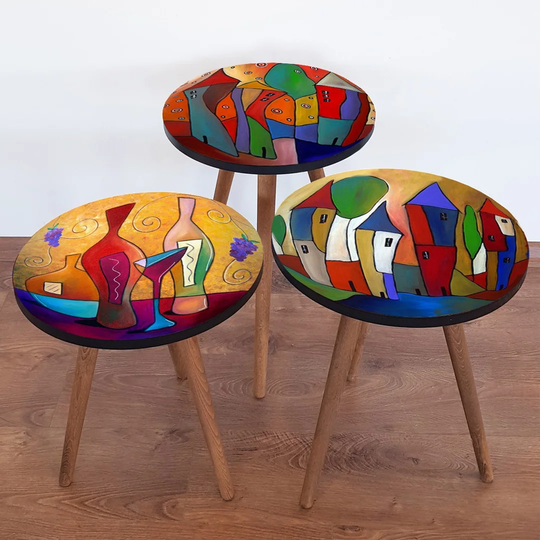 Felecia 3 Piece Nest of Tables