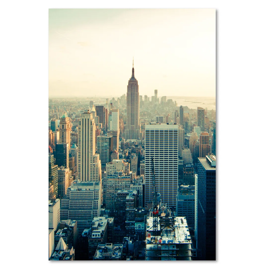 Canvas Print, Cities And Beige Architecture 16324