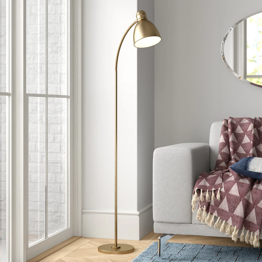 Demers 156cm Arched Floor Lamp