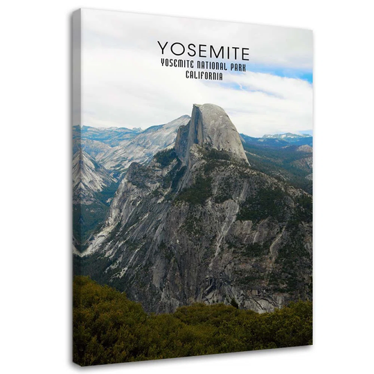 Canvas Print Mountain Yosemite National Park