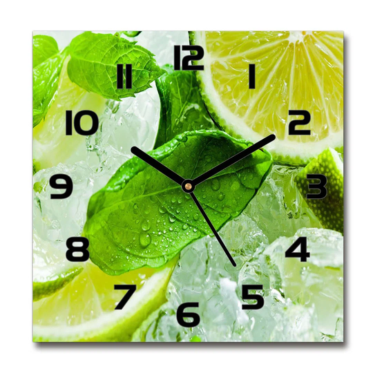 Haoyu Lime with Ice Silent Wall Clock