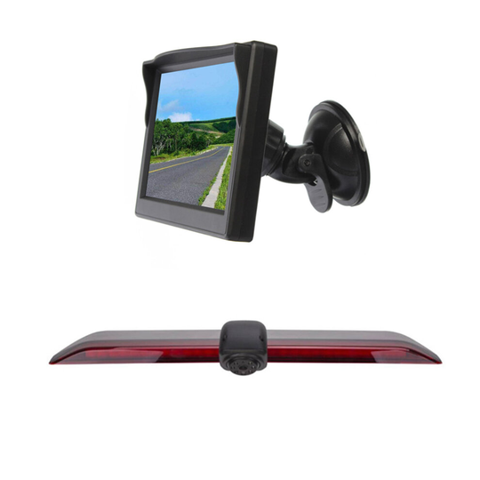 Reversing Backup Camera & Suction Cup Rear View Monitor for Volkswagen VW Crafter Van (2017-Current)