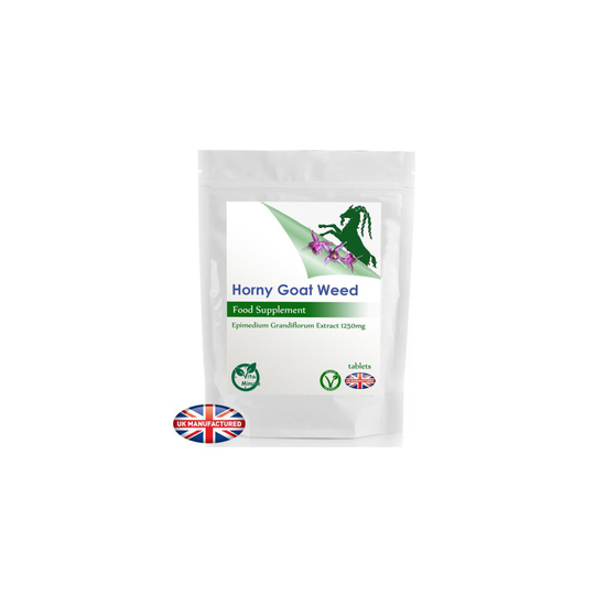 Horny Goat Weed 1250mg - 180 Tablets (V) Libido, Sex Performance