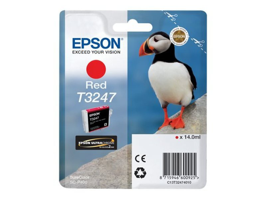 Epson T3247 Red Inkjet Cartridge