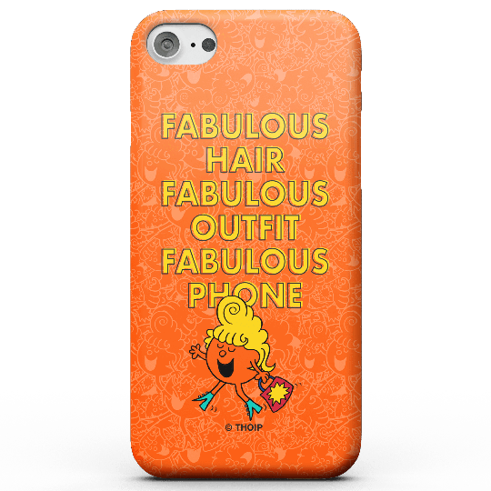 Mr Men & Little Miss Little Miss Fabulous Lifestyle Check List Phone Case for iPhone and Android - iPhone 5/5s - Snap Case - Matte