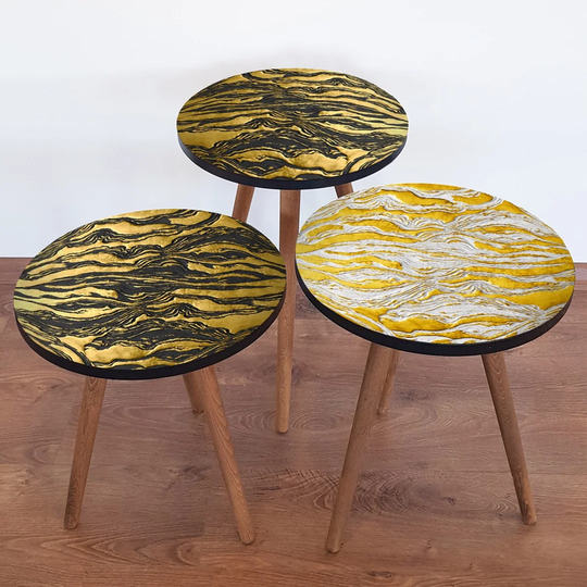 Leisa 3 Piece Nest of Tables