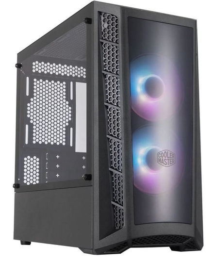 Cooler Master MB320L ARGB Tempered Glass MicroATX PC Gaming Case