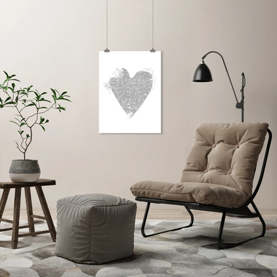 Heart 5 by Wonderful Dream - Graphic Art on Paper