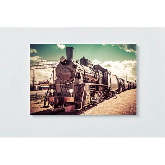 Railway Motif Magnetic Wall Mounted Cork Board