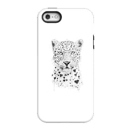 Balazs Solti Love Hearts Phone Case for iPhone and Android - iPhone 5/5s - Tough Case - Matte