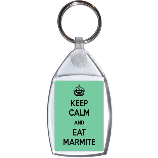 Keep Calm and Eat Marmite - Keyring