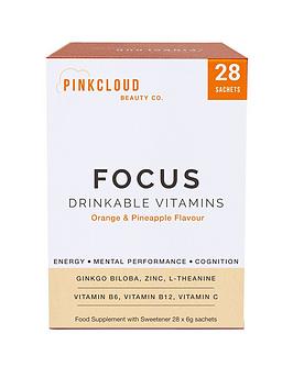 Pink Cloud Beauty Co Focus Drinkable Vitamins - 28 Sachets