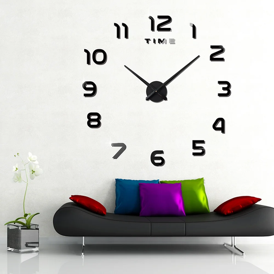 Oversized Burkhalter 120cm Silent Wall Clock