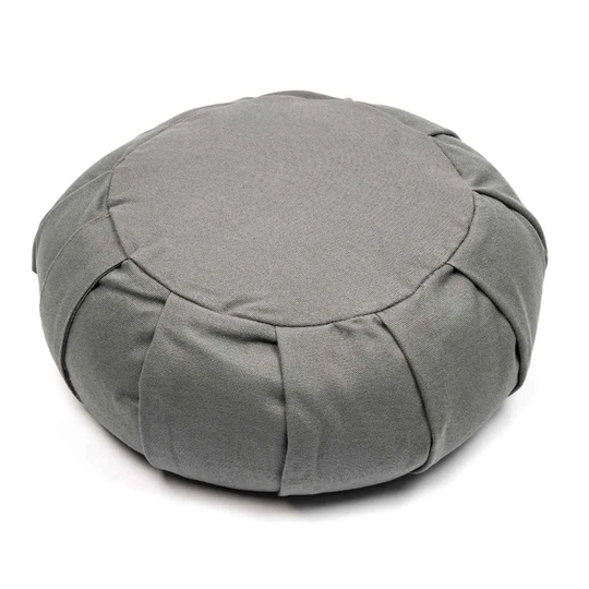 Zafu Yoga Meditation Cushion - Grey