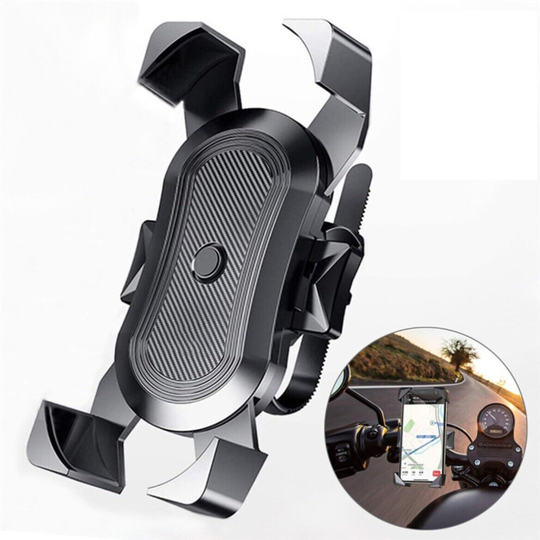 Motorcycle Bicycle Phone Mount Holder, Bike Phone Holder Adjustable