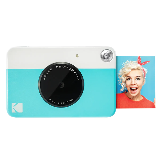 Kodak Printomatic Instant Digital Camera - Blue