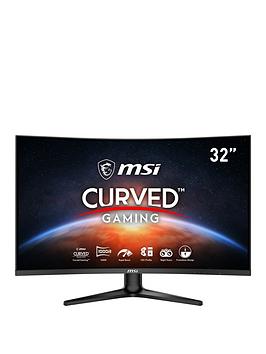 Msi Optix G321C 32 Inch Curved Gaming Monitor - Full Hd, 165Hz, 1Ms, Amd Freesync Premium, 1000R