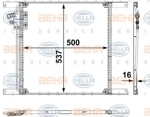Air Conditioning 8FC351300-221 by Hella