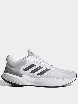adidas Response Super 3.0 Shoes - White/Grey, White/Grey, Size 7.5, Men