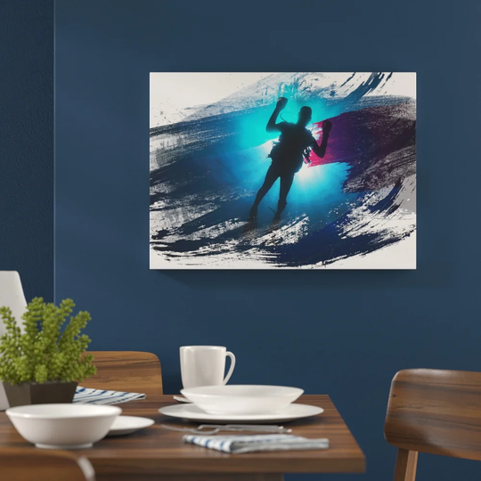 'Scuba Diving' Graphic Art Print Poster