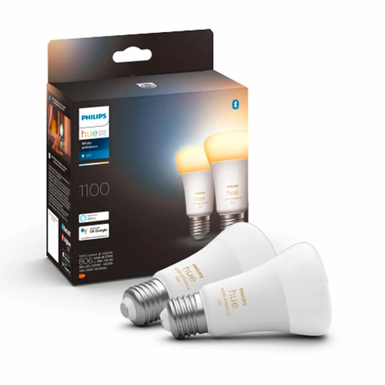 Philips Hue Wa 8W A60 E27 2P Eu