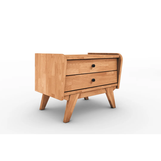 Gile 2 Drawer Bedside Table