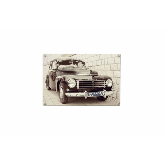 Classic Car Magnetic Wall Mounted Photo Memo Board