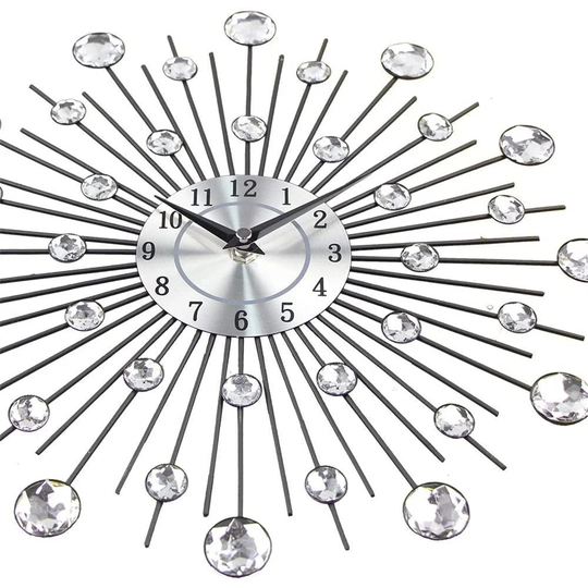 Pevely Silent Wall Clock