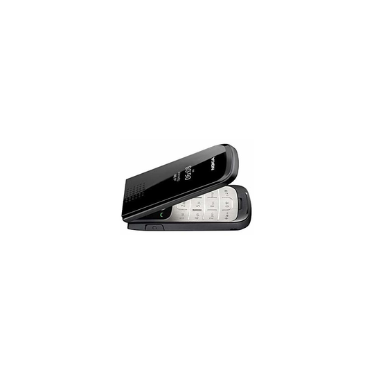 (Unlocked, Black) Nokia 2720 Flip Single Sim | 4GB | 512MB RAM