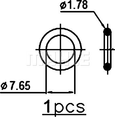 Condenser Air Conditioning 8FC351310-611 by BEHR