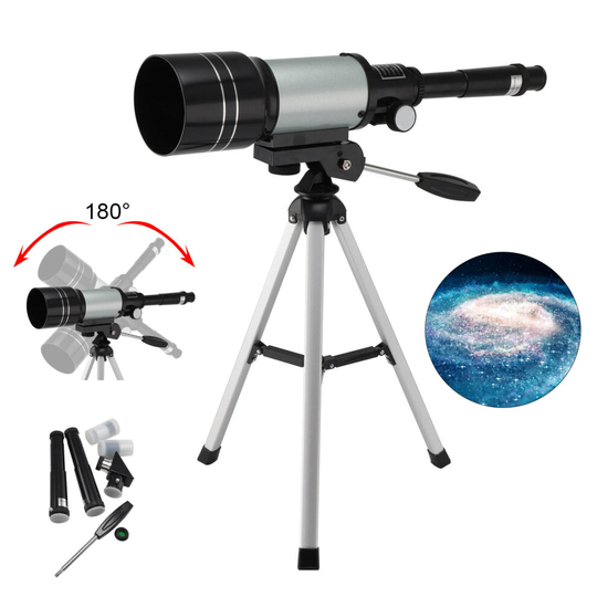 F30070m Monocular Space Astronomic Telescope With Tripod