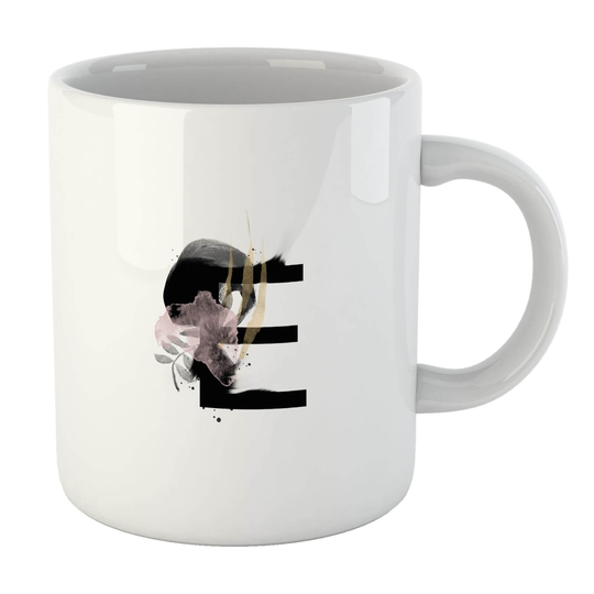 Wabi-Sabi Alphabet Mugs - E Mug