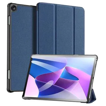 Dux Ducis Domo Lenovo Tab M10 Plus Gen 3 Tri-Fold Folio Case - Blue