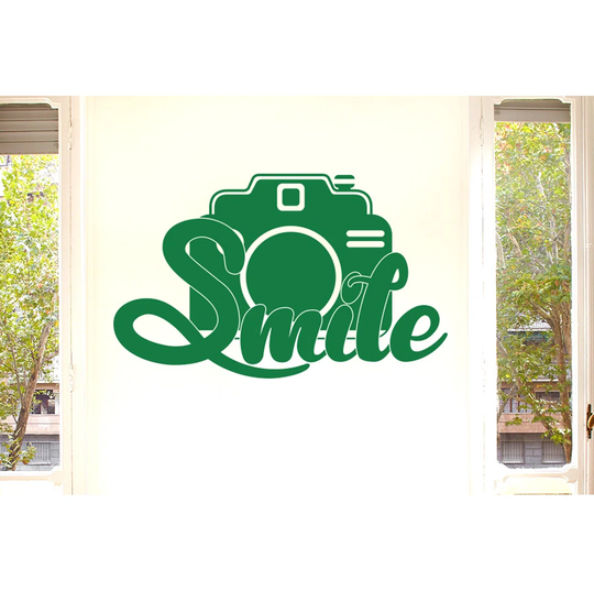 Smile At The Camera Wall Sticker
