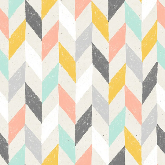 Walllpaper Roll 290X290cm Mural Decoration Wallpaper Material With Print Kitchen Livingroom Bedroom - Pastel Herringbone Chevron Abstract