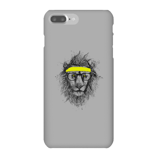 Balazs Solti Lion And Sweatband Phone Case for iPhone and Android - iPhone 7 Plus - Snap Case - Matte