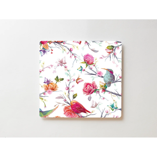 Backlight Floral Flowers Magnetic Wall Mounted Cork Board