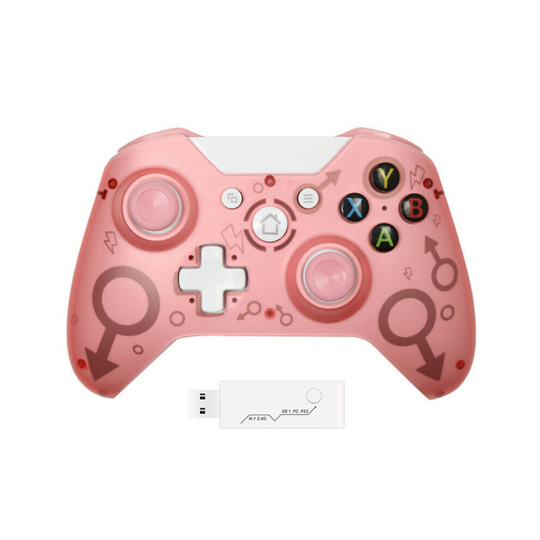 (Pink) Wireless Controller For xBox One Microsoft Windows 10 8 Bluetooth Gamepad Gifts