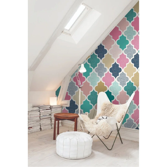 Jalilah Geometric Wallpaper