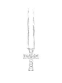 Say It With Diamonds Cathedral Cross Necklace