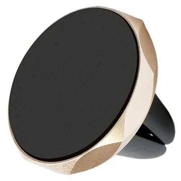 Universal Magnetic Air Vent Car Holder A7 - Gold